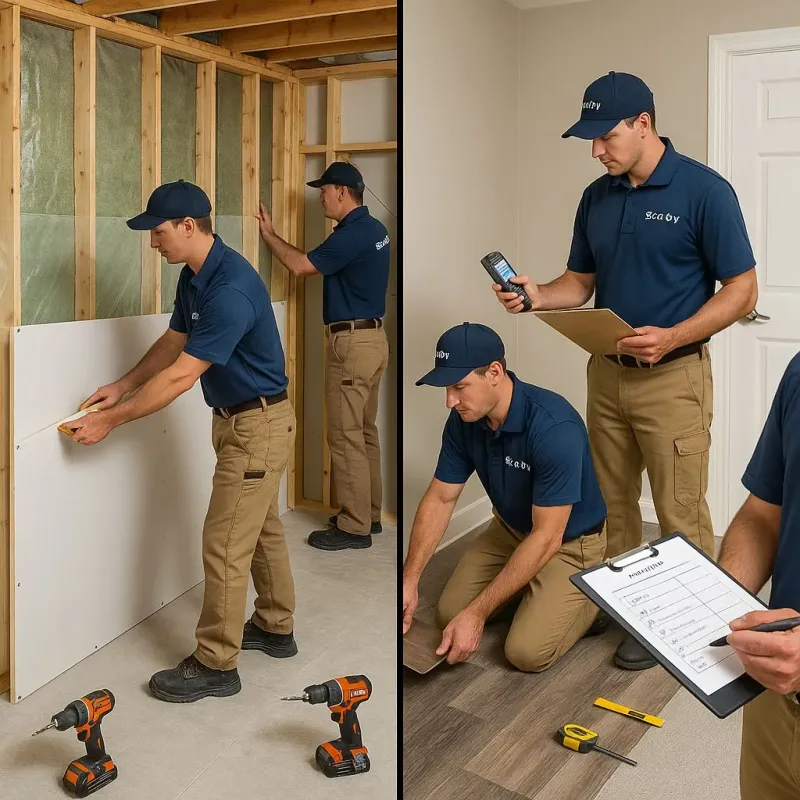 Repairs and Reconstruction process in Harrodsburg, KY